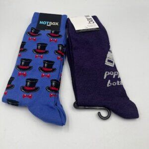 Hot Socks Party Crew Socks Casual / Dress Socks Mens‎ Size 10-13 NWT